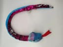 soma Kuscheltier Plüschschlange XXL Blau Pink Glitzer Super Weich Bild 4