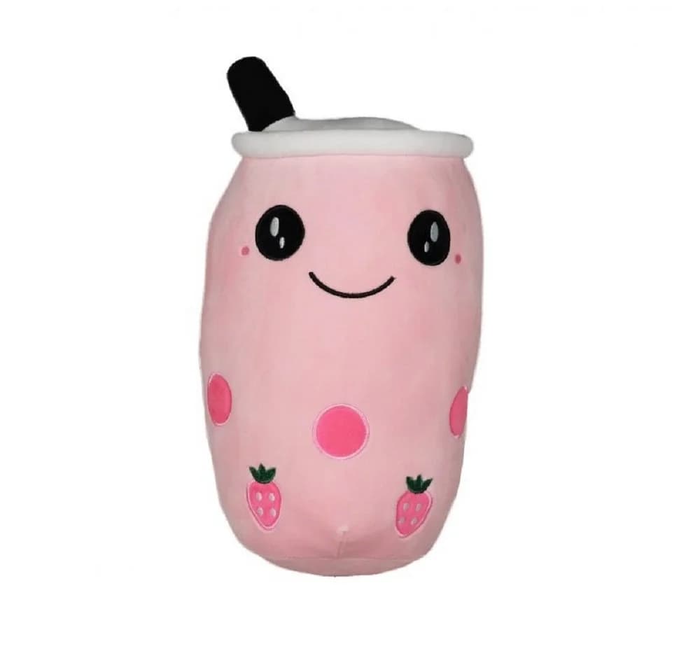 soma Bubble Tea Plüschtier Boba Kuscheltier 30 cm Rosa - Bild 2