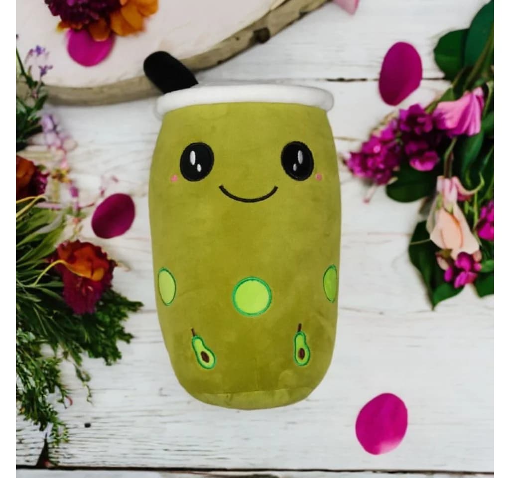 soma Kuscheltier Bubble Tea Plüschtier Boba 30 cm Grün - Bild 5
