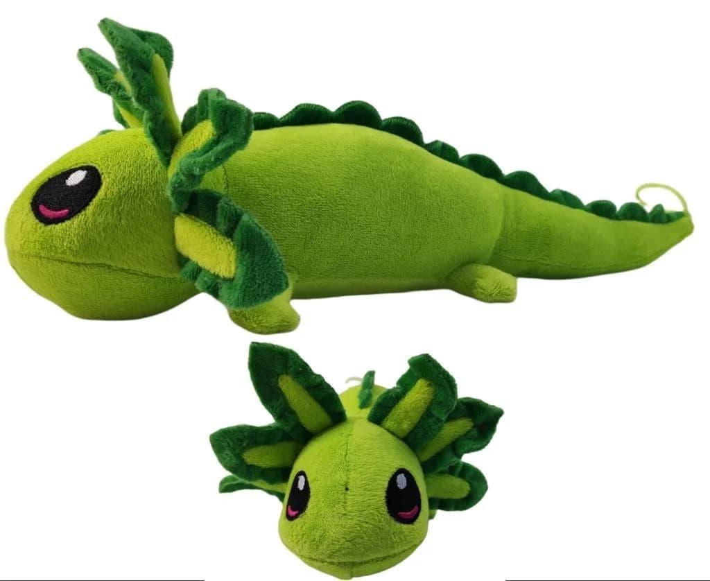 soma Axolotl Kuscheltier 40 cm Grün - Bild 2