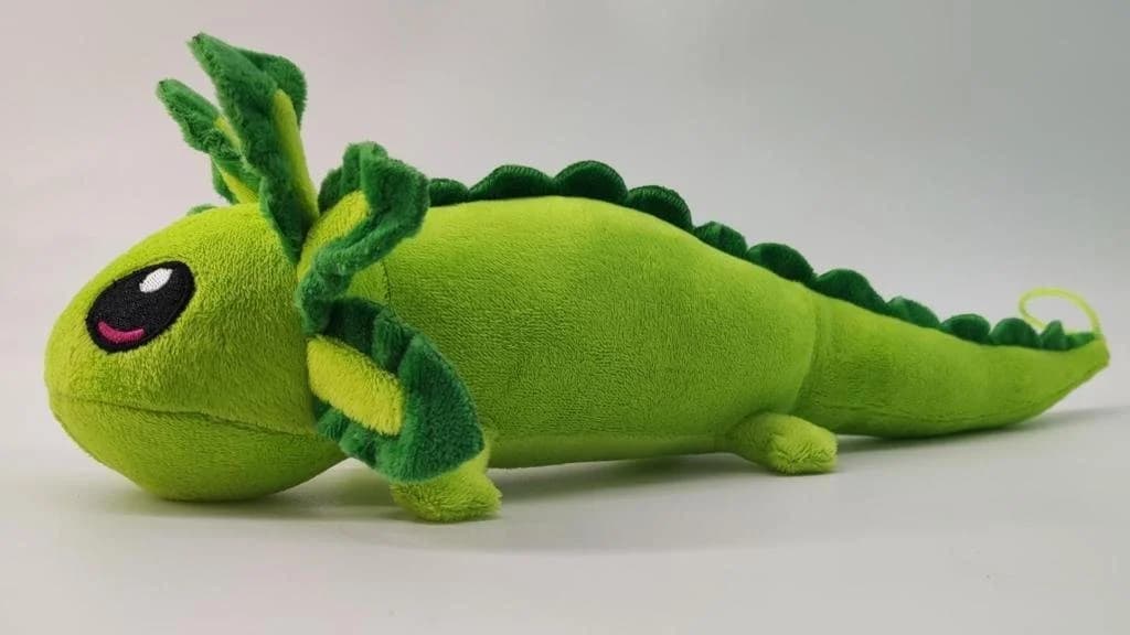 soma Axolotl Kuscheltier 40 cm Grün - Bild 5