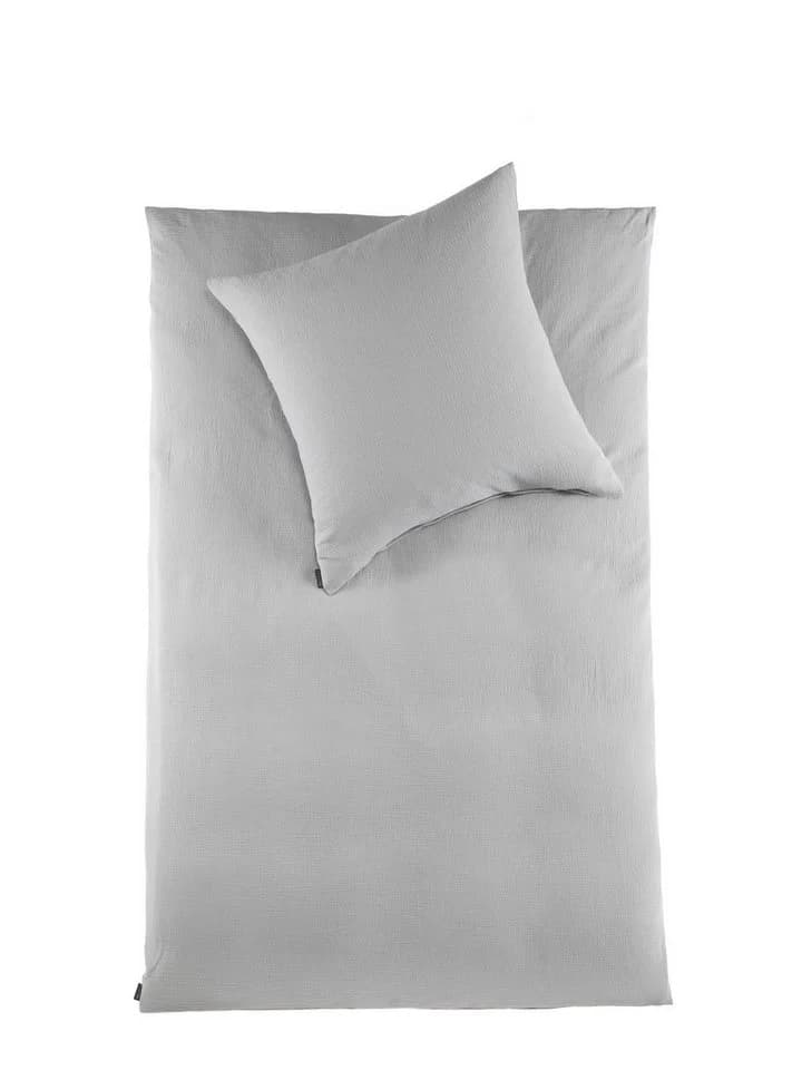 soma Bettwäsche Set Musselin 135x200 Grau Silber - Bild 2