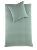 soma Bettwäsche Set Musselin 135x200 Baumwolle Pastell Matcha Grün Bild 2