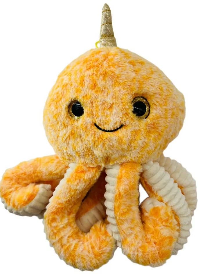 Soma Plüschkrake Kuscheltier 30cm Orange - Bild 2