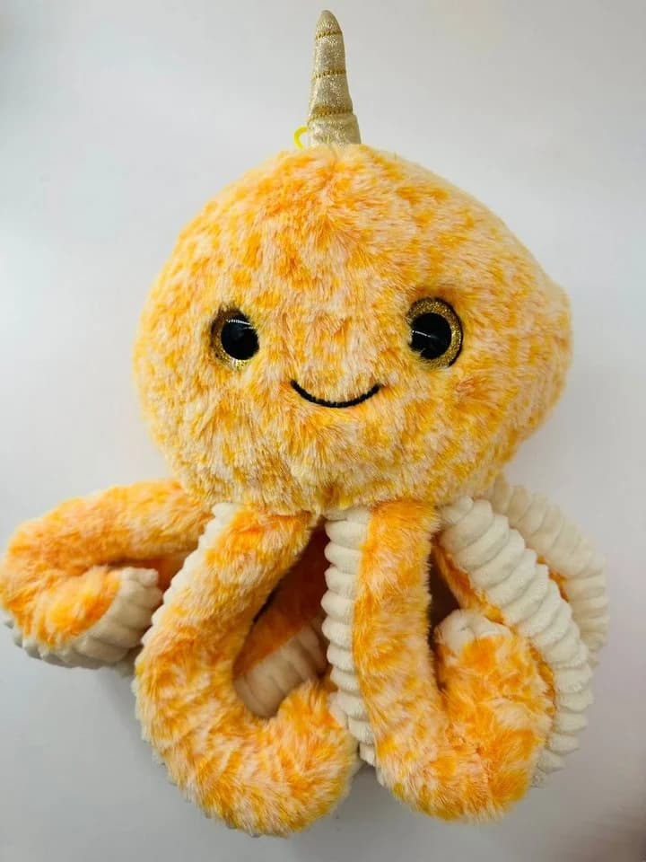 Soma Plüschkrake Kuscheltier 30cm Orange - Bild 5