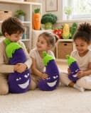 soma Kuscheltier Boba Aubergine 18 cm Bild 1
