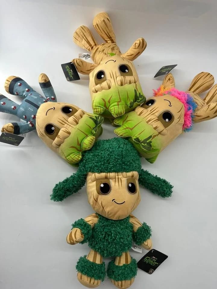 Marvel Groot Kuscheltier 35cm grün Wolle