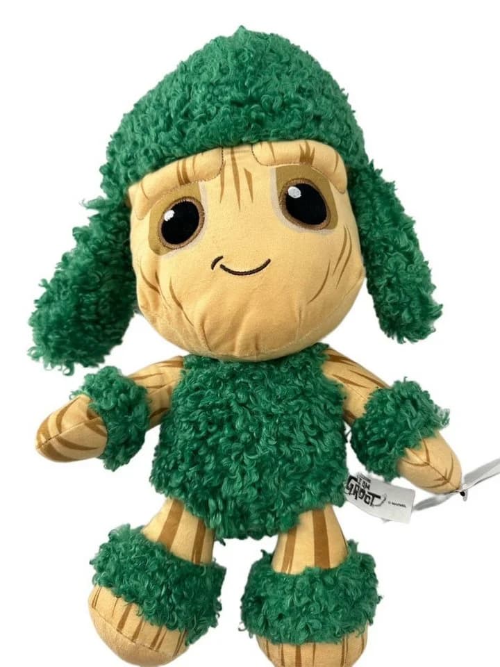 Marvel Groot Kuscheltier 35cm grün Wolle - Bild 2