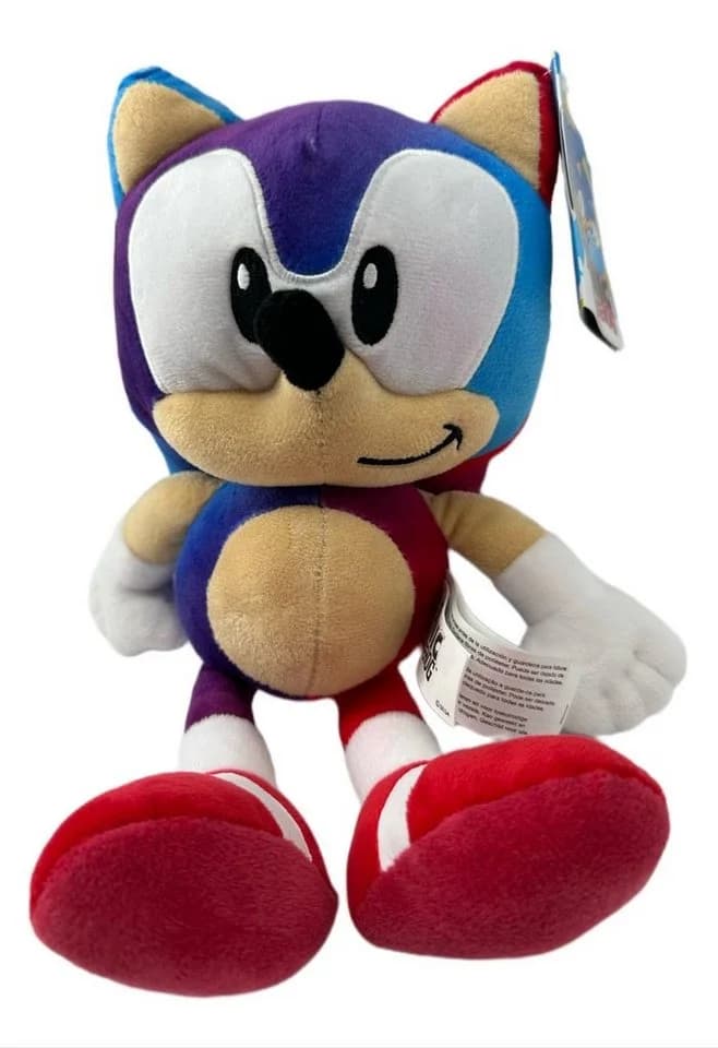 Sonic SEGA Kuscheltier Sonic The Hedgehog 30 cm Rainbow-Blau - Bild 2