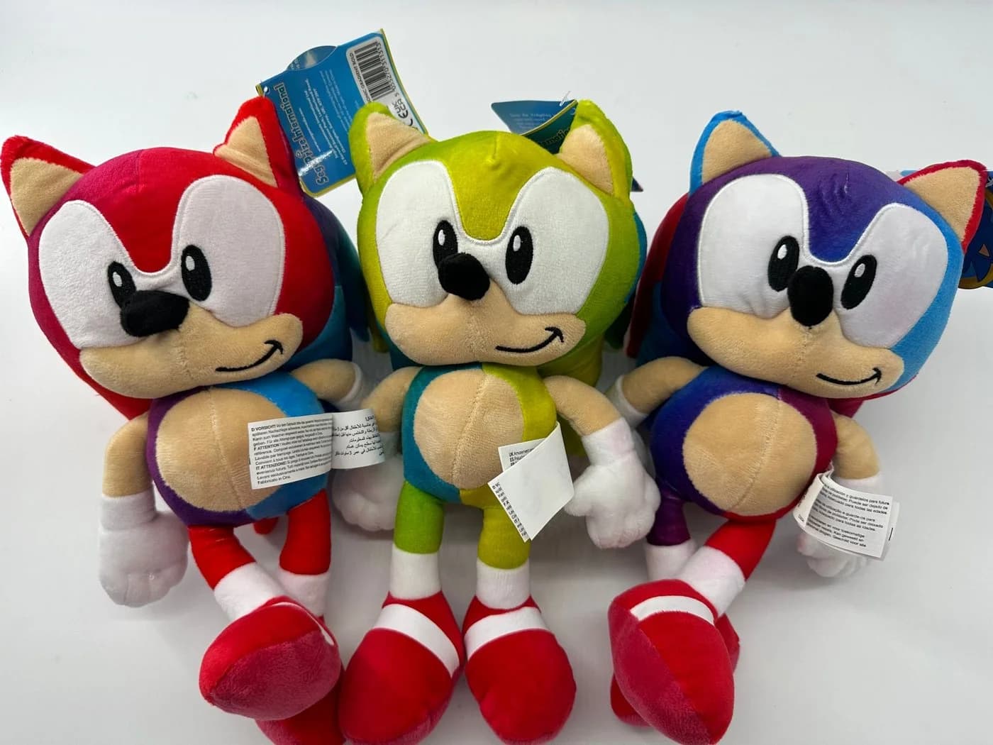 Sonic SEGA Kuscheltier Sonic The Hedgehog 30 cm Rainbow-Blau - Bild 5