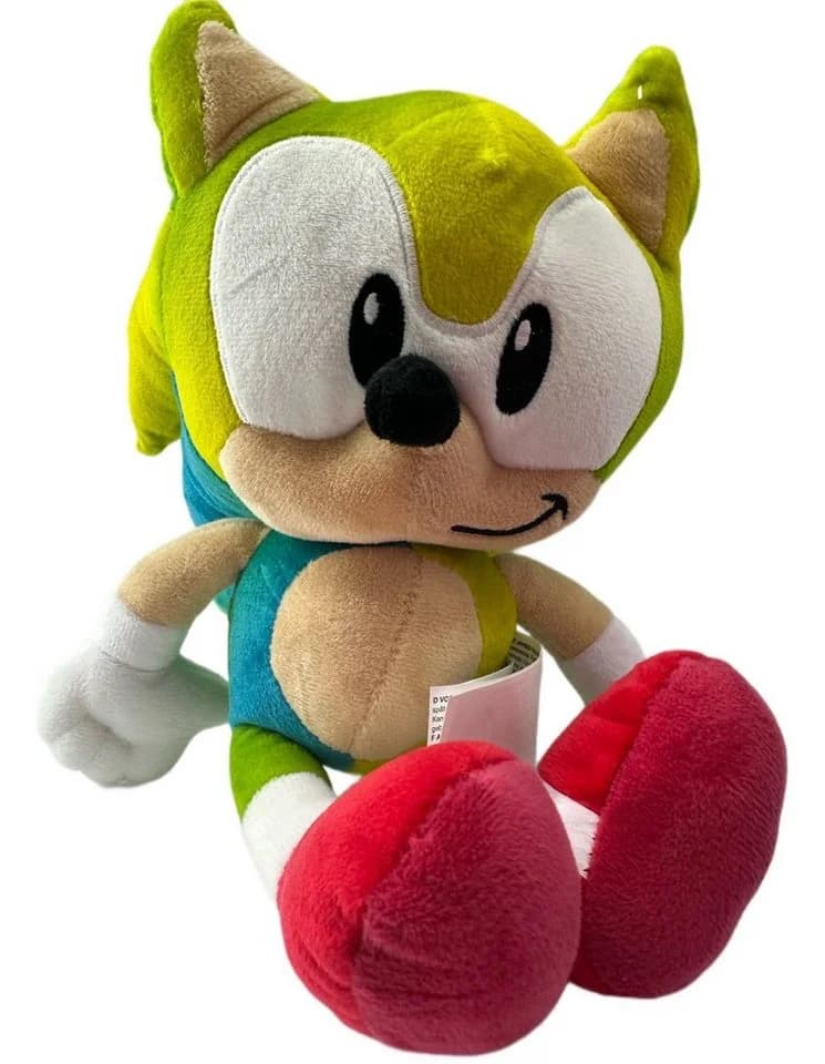 Sonic SEGA Kuscheltier Sonic The Hedgehog 30 cm Rainbow grün - Bild 2