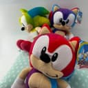 Sonic SEGA Kuscheltier Sonic The Hedgehog 30 cm Rainbow grün Bild 3