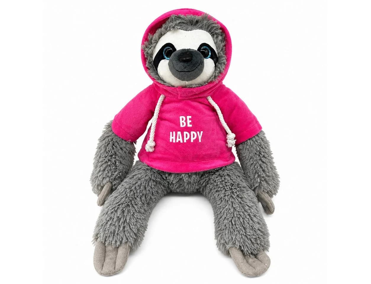 soma Kuscheltier Faultier grau 40 cm Be Happy Pink - Bild 2