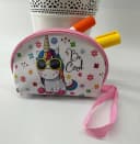 soma Kosmetiktasche Einhorn Rosa Weiß 15cm Bild 1