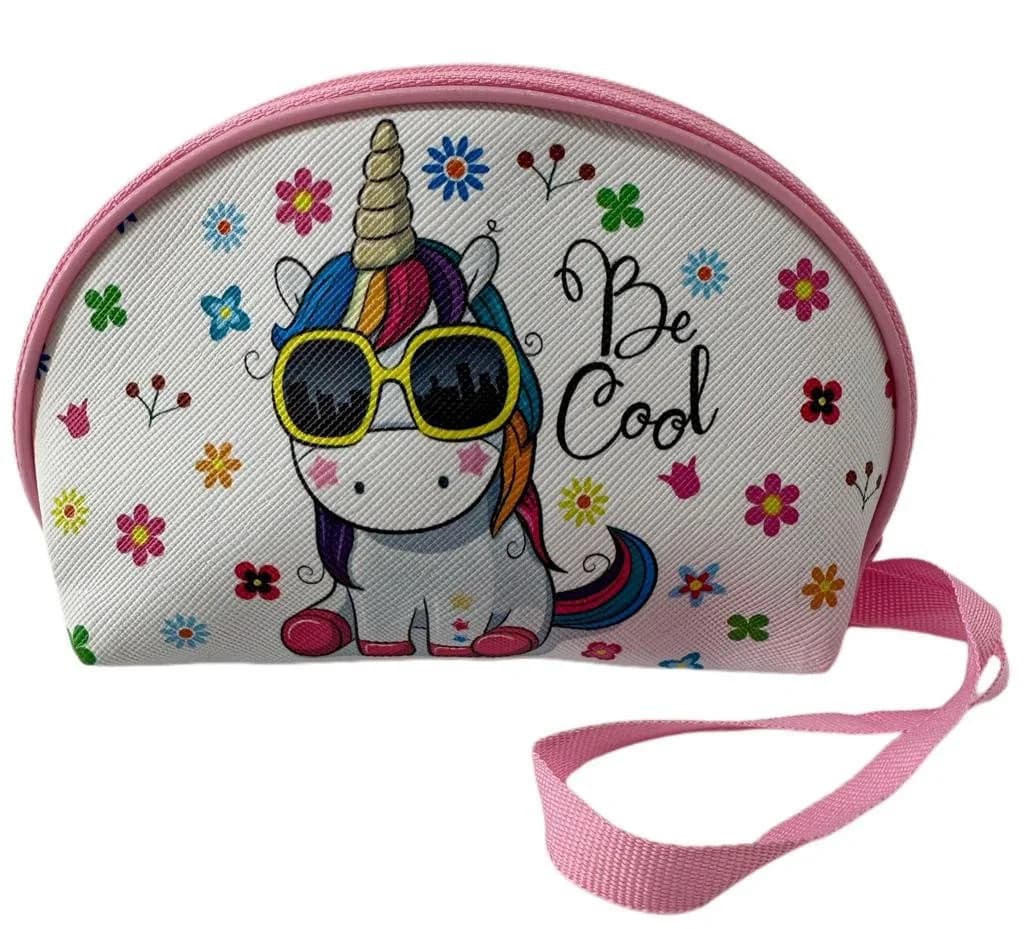soma Kosmetiktasche Einhorn Rosa Weiß 15cm - Bild 2