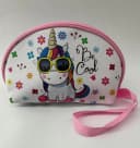 soma Kosmetiktasche Einhorn Rosa Weiß 15cm Bild 3