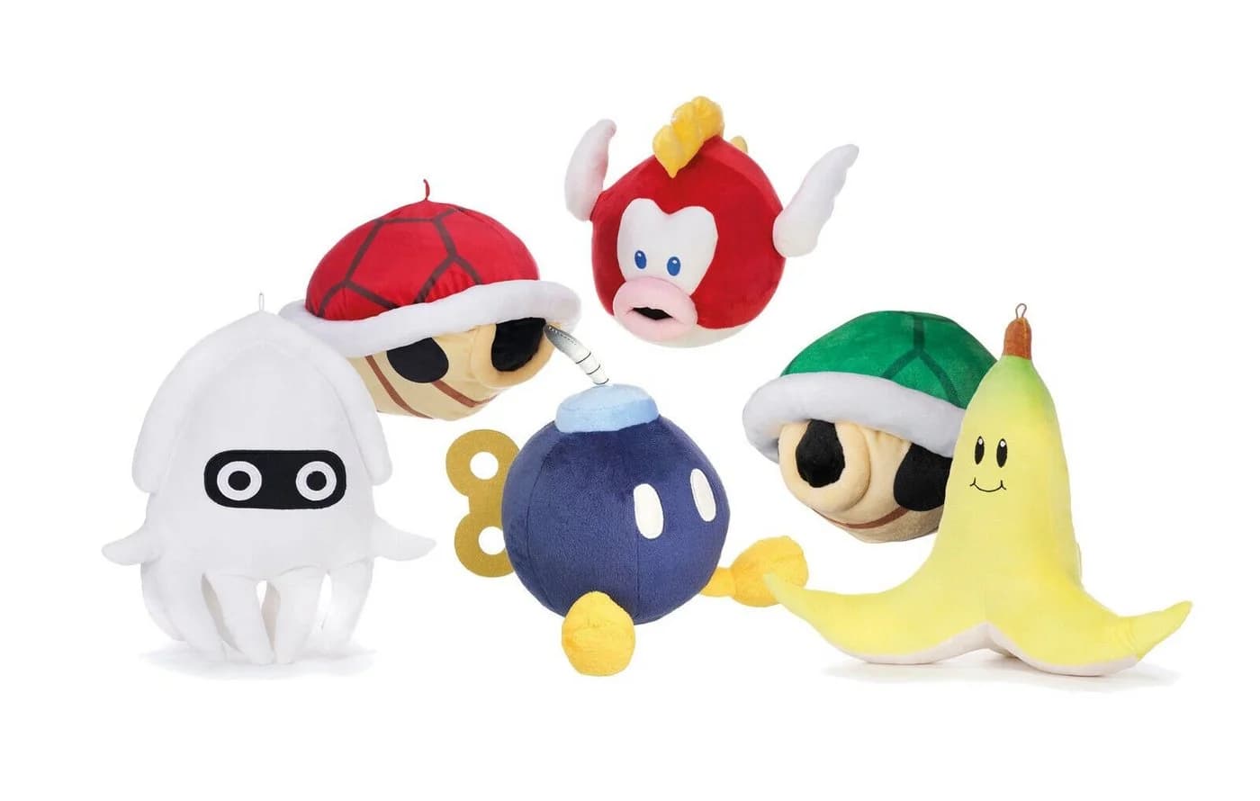 soma Kuscheltier Super Mario Blooper 28 cm Bunt - Bild 3