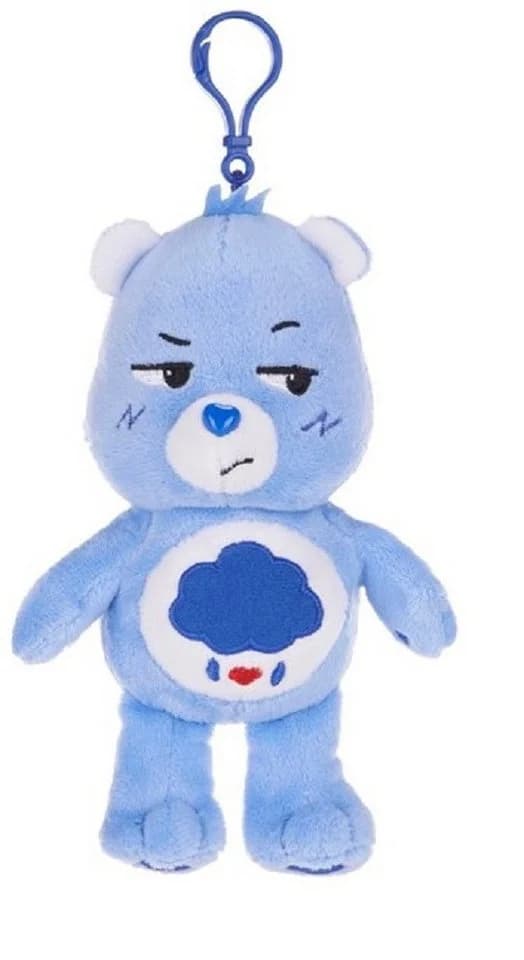soma Glücksbärchi Kuscheltier Care Bear Brumm Bärchi Blau 14 cm - Bild 2