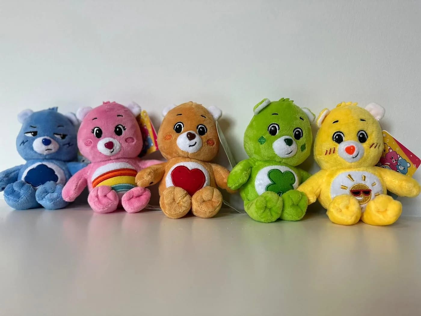 soma Glücksbärchi Kuscheltier Care Bear Brumm Bärchi Blau 14 cm - Bild 4
