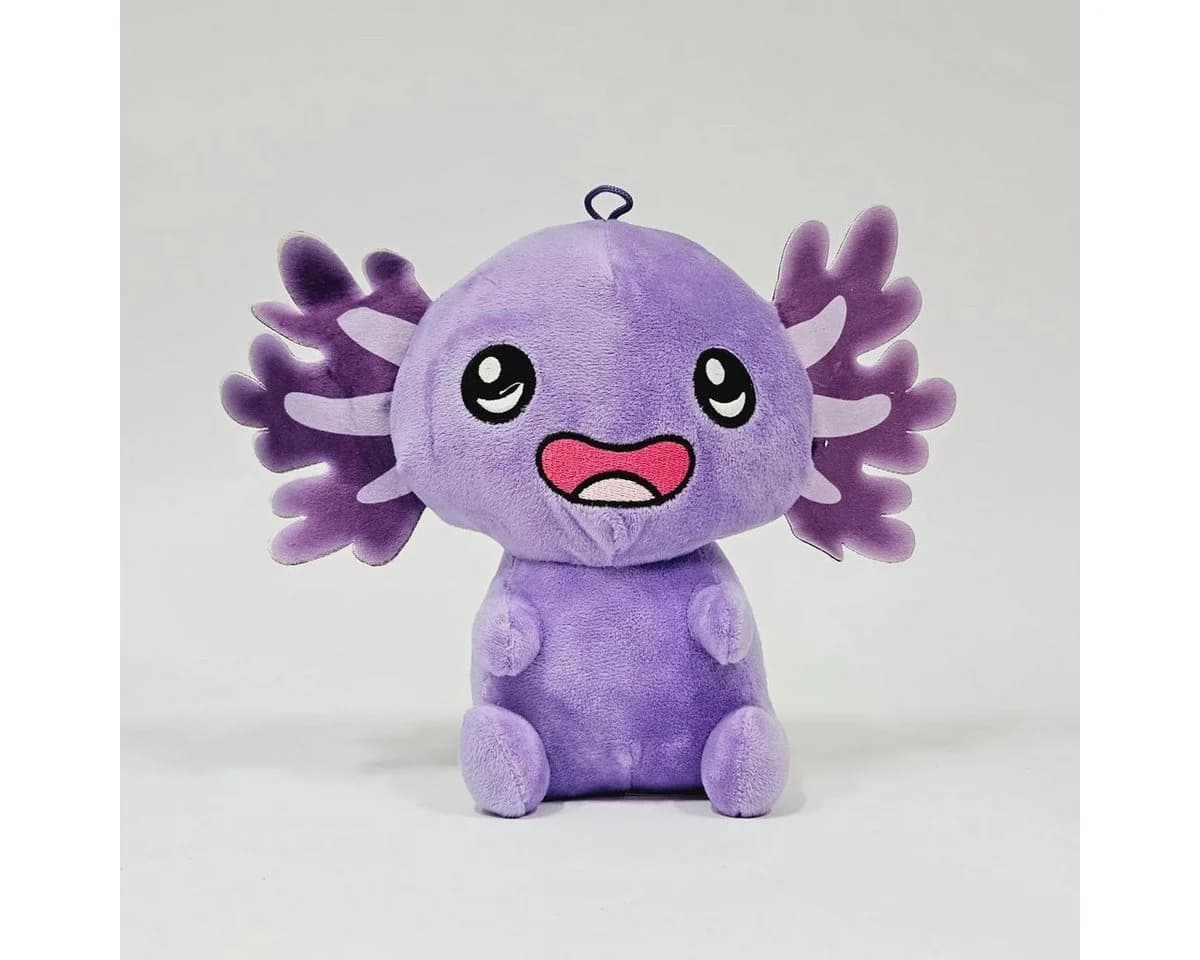 soma Axolotl Kuscheltier Plüsch 12 cm lila