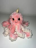 soma Kuscheltier Krake Plüsch Spielzeug Octopus 15 cm Rosa Bild 2