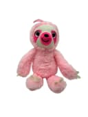 soma Kuscheltier Faultier Grau Rosa XXL 25 cm Plüschtier Bild 2