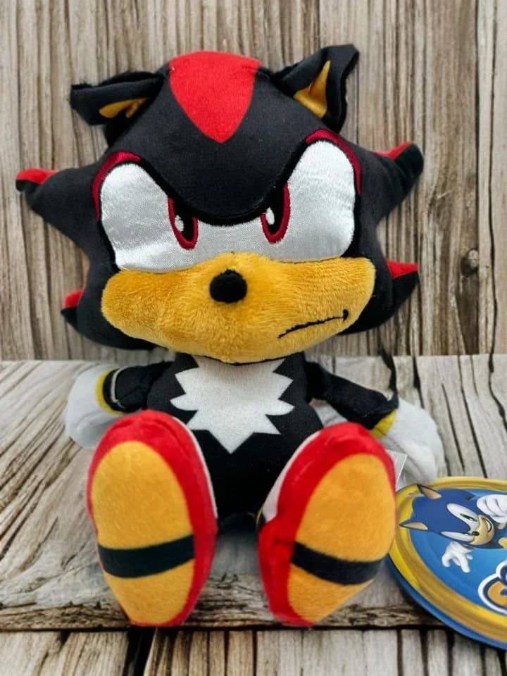 Play by Play Sonic The Hedgehog Plüschtier 22 cm Schwarz - Bild 3