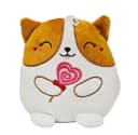 soma Kuscheltier KAWAII Kuties Plüsch Kuscheltier 20 cm Hund Braun-Weiß Bild 2