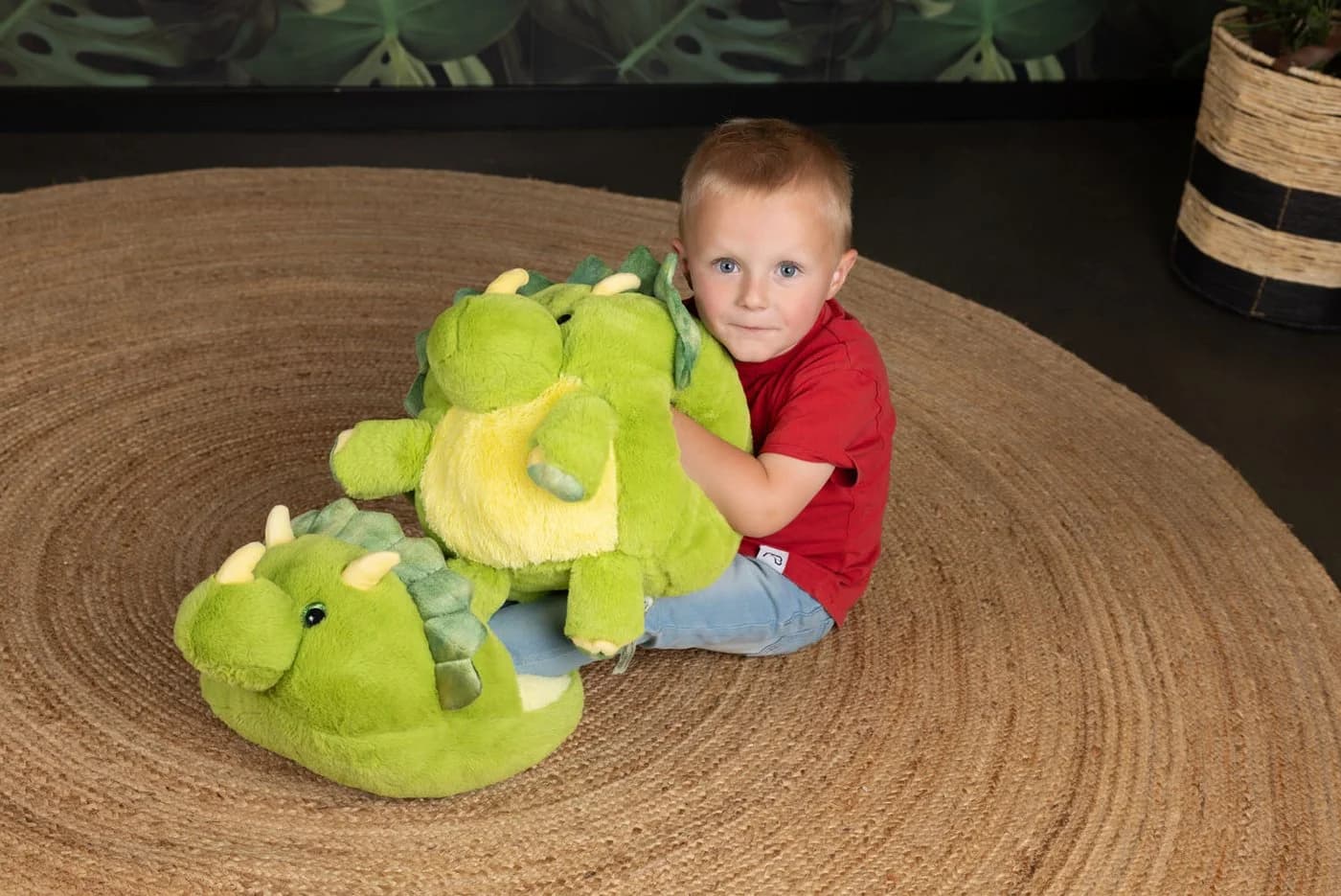 soma Kuscheltier Handwärmer Kuschelfreund Dino 35x35x35cm