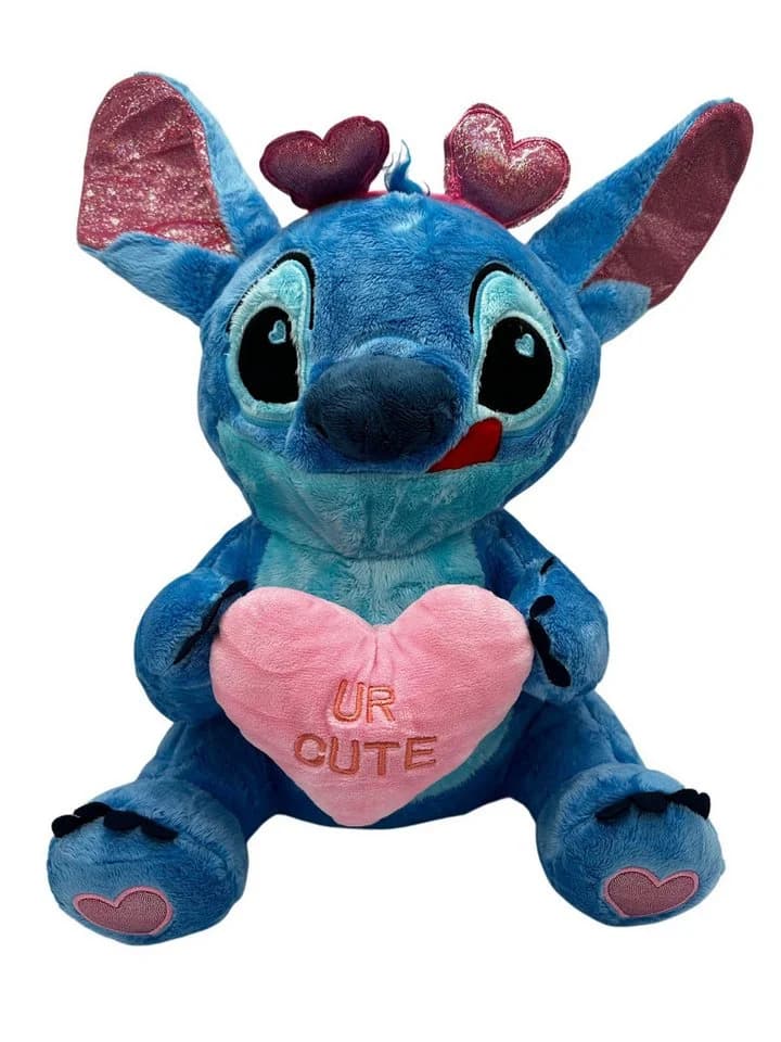 soma Lilo und Stitch Kuscheltier Stitch XXL 24 cm Rosa - Bild 2