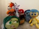 Disney Kuscheltier Alles steht kopf 2 Figuren Plüsch Kuscheltier Spielzeug Spiel Ekel Bild 5