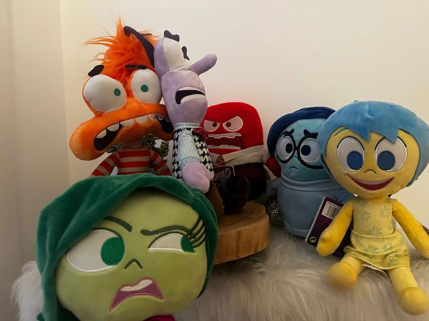 Disney Kuscheltier Alles steht kopf 2 Figuren Plüsch Kuscheltier Spielzeug Spiel Ekel - Bild 5