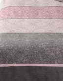 soma Bettwäsche 2-teilig 135x200 Rosa Gestreift Feinbiber Bild 4