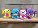 soma Axolotl Kuscheltier Lila Pizza Bild 4