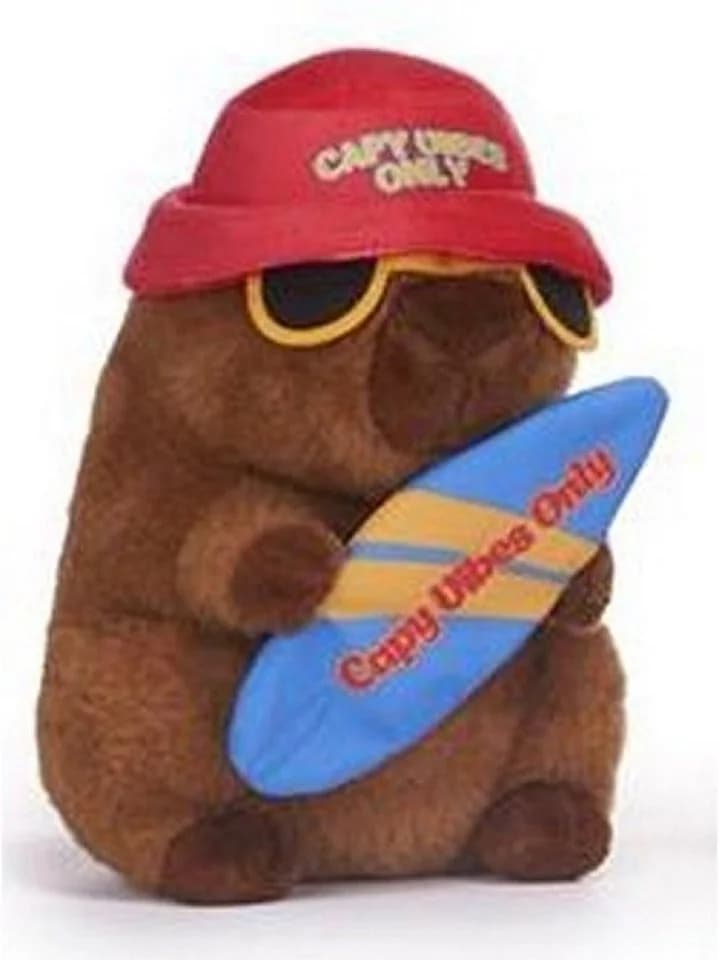 soma Capybara Plüschtier 25 cm mit Surfbrett - Bild 4