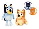 Play by Play Kuscheltier Bluey und Bingo 35 cm Plüsch mit Reißverschlussfach Bild 1