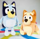 Play by Play Kuscheltier Bluey und Bingo 35 cm Plüsch mit Reißverschlussfach Bild 3