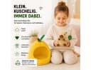 soma Kuscheltier Capybara Plüschtier 22cm im Früchte-Versteck Ananas Bild 4