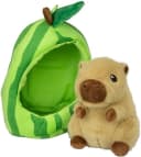 soma Kuscheltier Capybara Plüschtier 22cm im Früchte-Versteck braun Wassermelone Bild 2