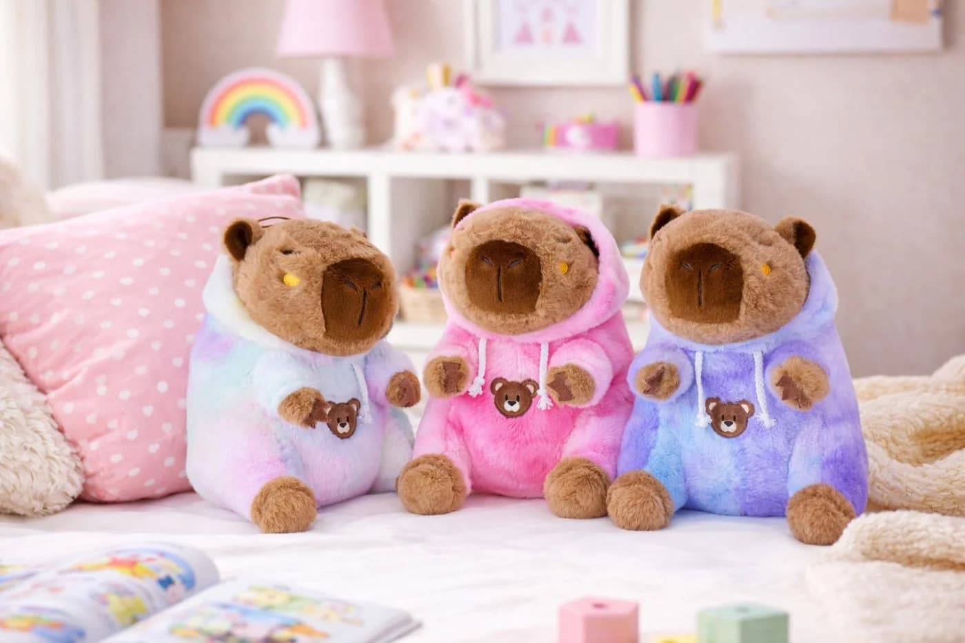 soma Capybara Kuscheltier 25 cm Plüsch mit Hoodie - Bild 4