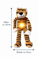 soma Kuscheltier Tiger Nachtlicht LED Bauchlicht warmweiß 34 cm Bild 3
