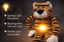 soma Kuscheltier Tiger Nachtlicht LED Bauchlicht warmweiß 34 cm Bild 4
