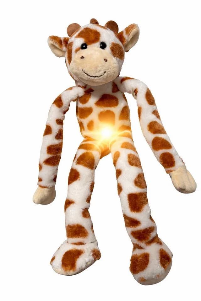 soma Kuscheltier Plüsch Nachtlicht Giraffe 34 cm mit LED Bauchlicht - Bild 2