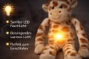 soma Kuscheltier Plüsch Nachtlicht Giraffe 34 cm mit LED Bauchlicht Bild 4
