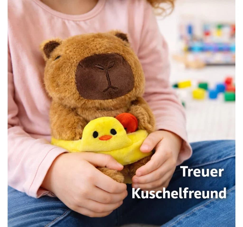 soma Kuscheltier Capybara 20 cm Plüschtier mit Schwimmreifen - Bild 5