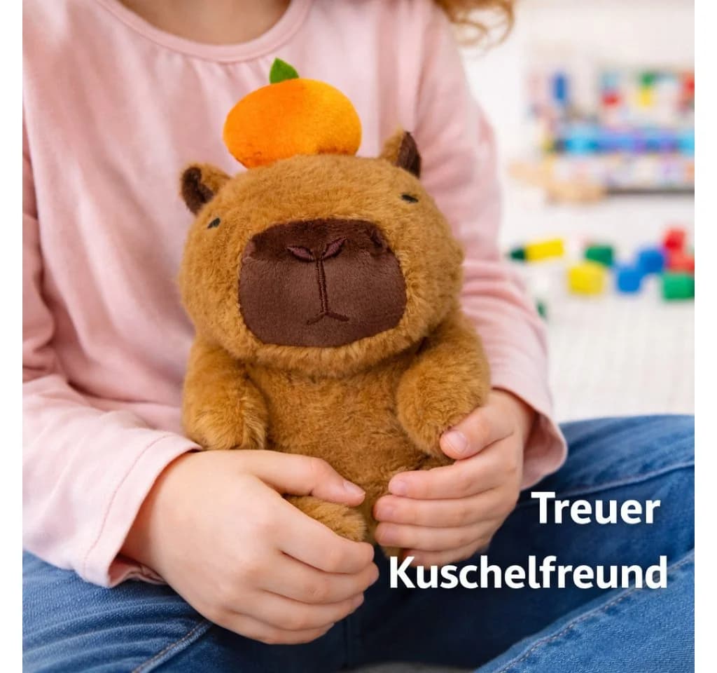 Soma Kuscheltier Capybara 20 cm Plüschtier - Bild 5