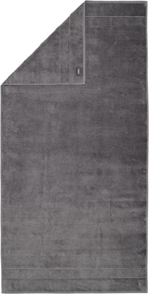Cawö Handtuchserie Noblesse2 1002 Uni Grau 100% Baumwolle