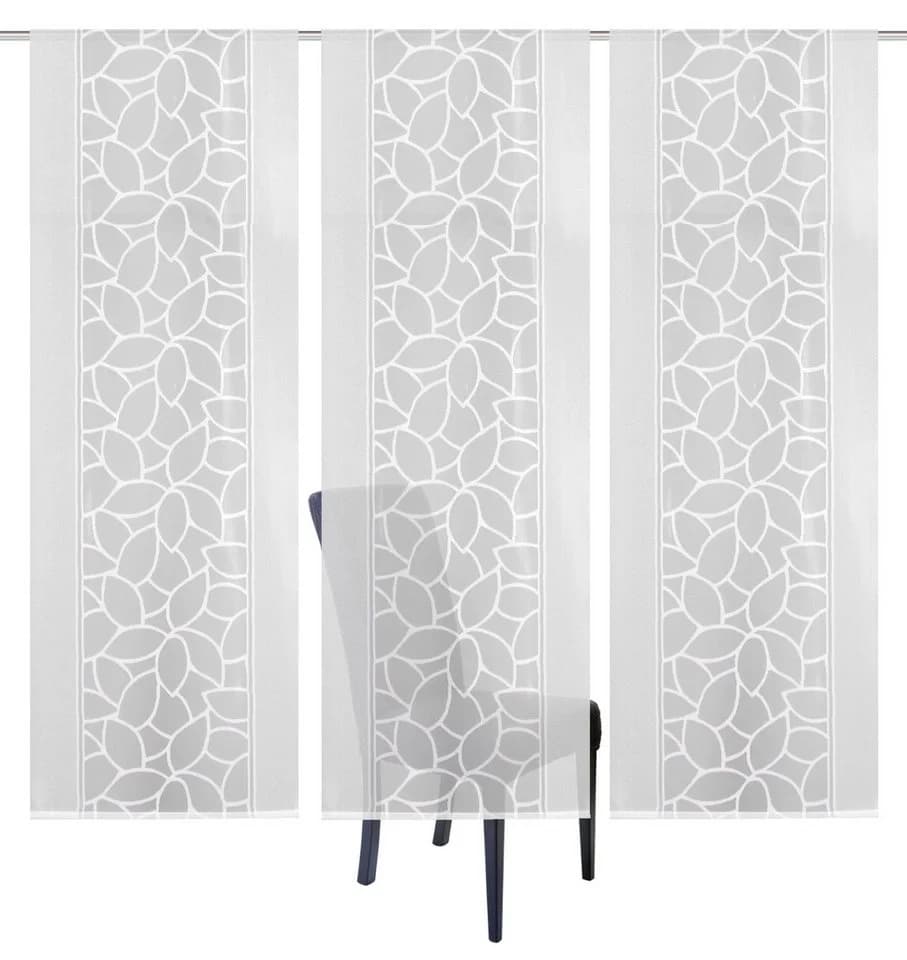 HOME WOHNIDEEN Schiebegardine JENNA 3 St. Jacquard Set - Bild 4