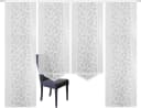 HOME WOHNIDEEN Schiebegardine JENNA 4 St. Klettband Halbtransparent Bild 4