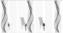 Schiebegardine HOME WOHNIDEEN "OPALIA 7ER SET" Grau Bild 2